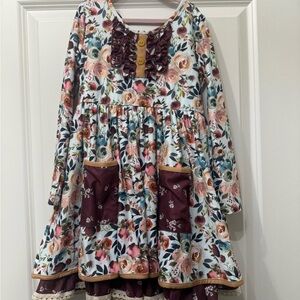 Cheeky Plum Myra Floral Dress - Never Been Worn